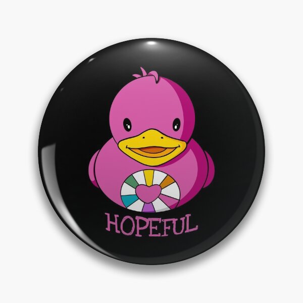 Item preview, Hopeful Rubber Duck designed and sold by Alisha Ober Designs.