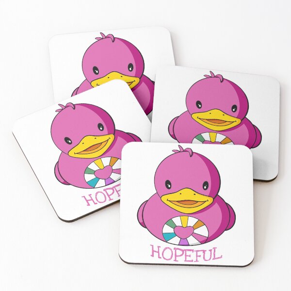 Item preview, Hopeful Rubber Duck designed and sold by Alisha Ober Designs.