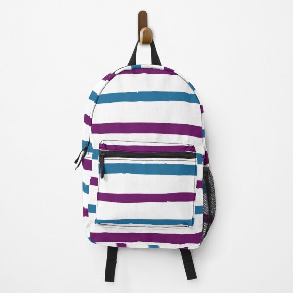 Item preview, Purple and Blue Stripes designed and sold by omg-designs.