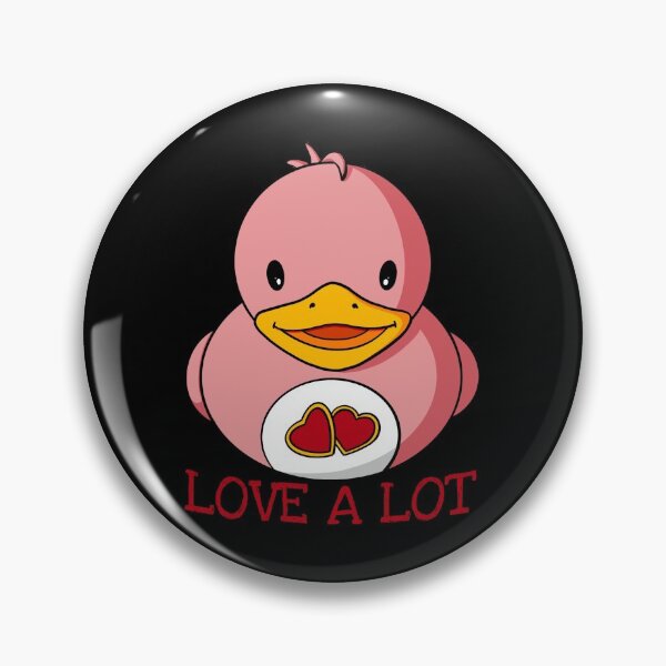 Item preview, Love A Lot Rubber Duck designed and sold by Alisha Ober Designs.