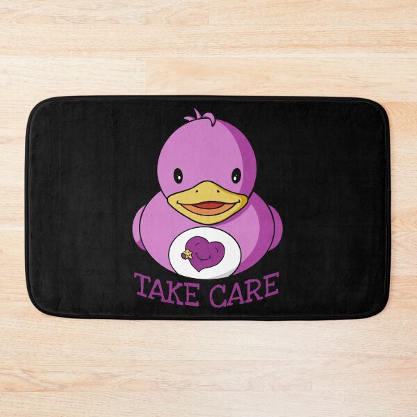 Item preview, Take Care Rubber Duck designed and sold by Alisha Ober Designs.
