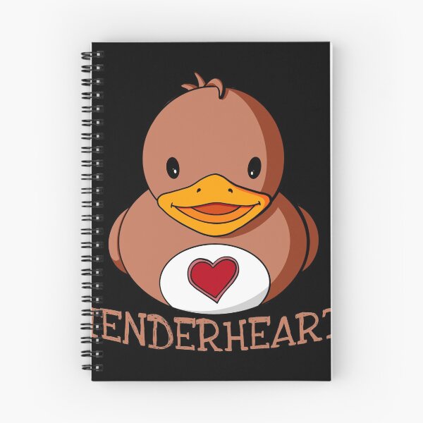 Item preview, Tenderheart Rubber Duck designed and sold by Alisha Ober Designs.