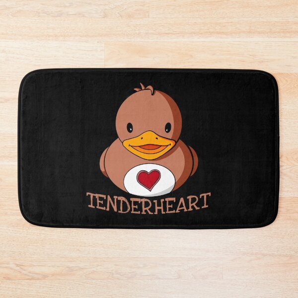 Item preview, Tenderheart Rubber Duck designed and sold by Alisha Ober Designs.