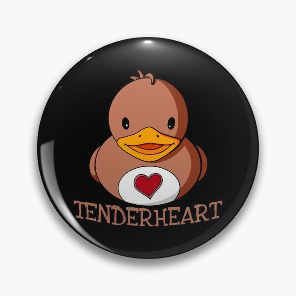 Item preview, Tenderheart Rubber Duck designed and sold by Alisha Ober Designs.