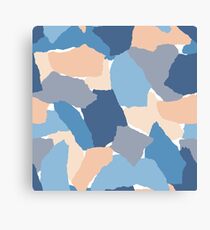 Paper Collage Canvas Print