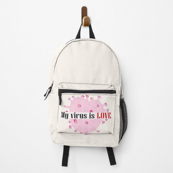 Item preview, My virus is Love Valentine's day 2021 designed and sold by FreakyNerdTees.