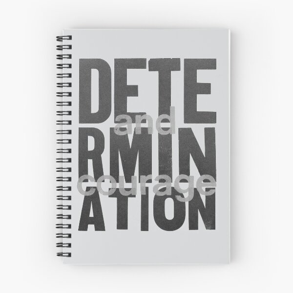 Item preview, Determination and Courage - grayscale designed and sold by jay-p.