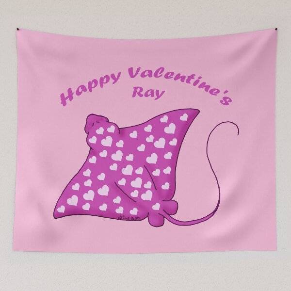 Item preview, Happy Valentine's Ray designed and sold by sharkbait83.