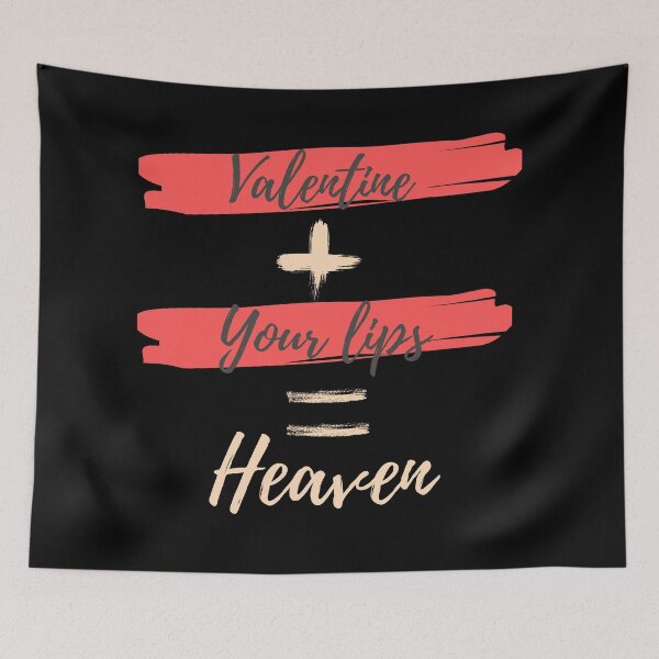 Item preview, Valentine + Your Lips = Heaven --Valentine Day-- designed and sold by TheShahinDesign.