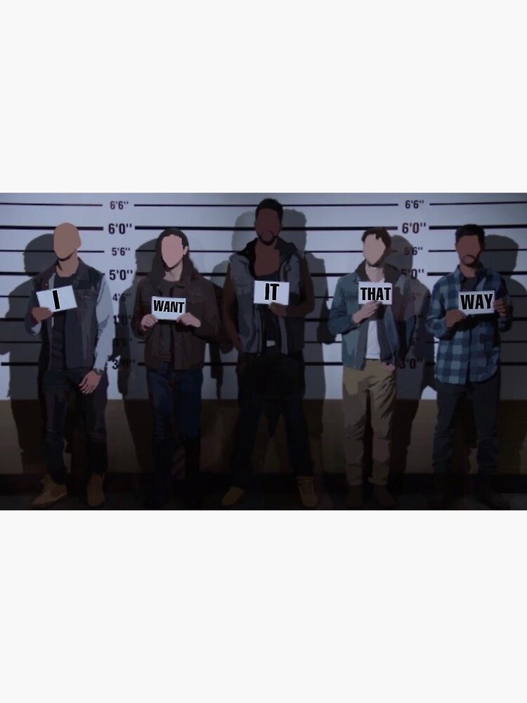 Brooklyn Nine Nine I Want It That Way Episode Brooklyn nine-nine I want it that way Premium Matte Vertical Poster