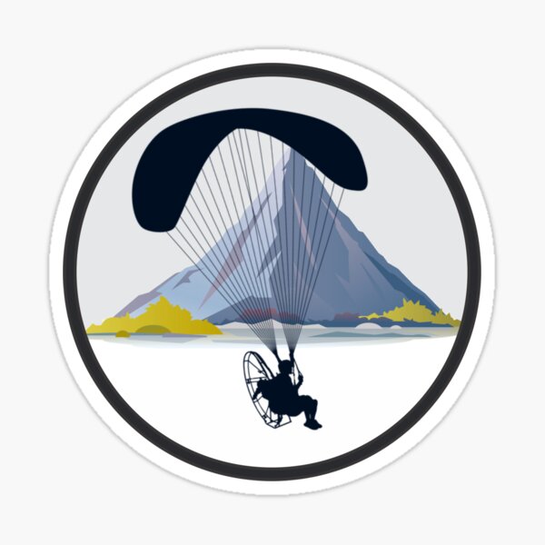 Official Paramotor Sticker from ClearPropTV Sticker