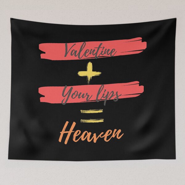 Item preview, Valentine + Your Lips = Heaven (Third Edition)--Valentine Day-- designed and sold by TheShahinDesign.