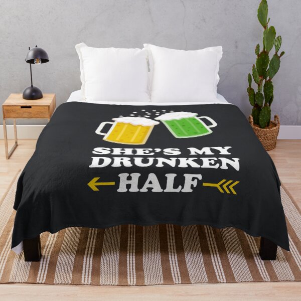 Item preview, St. Patrick's Couples Matching Outfit She's My Drunken Half Beers Drinking Drink Drunk designed and sold by gkao.