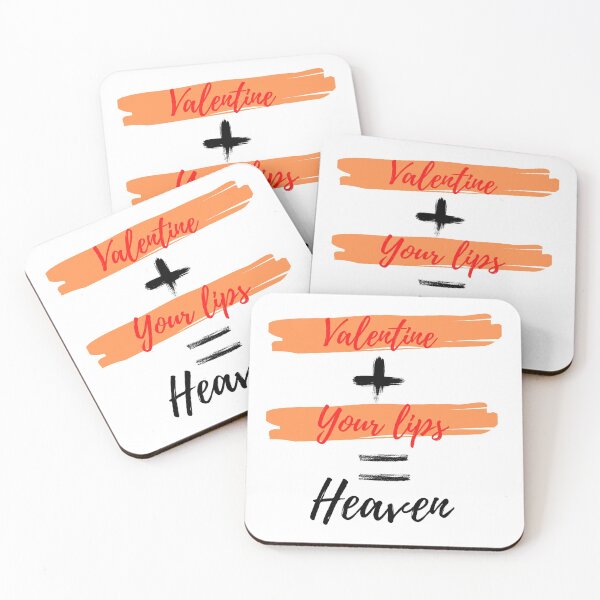 Item preview, Valentine + Your Lips = Heaven (Fourth Edition)--Valentine Day-- designed and sold by TheShahinDesign.