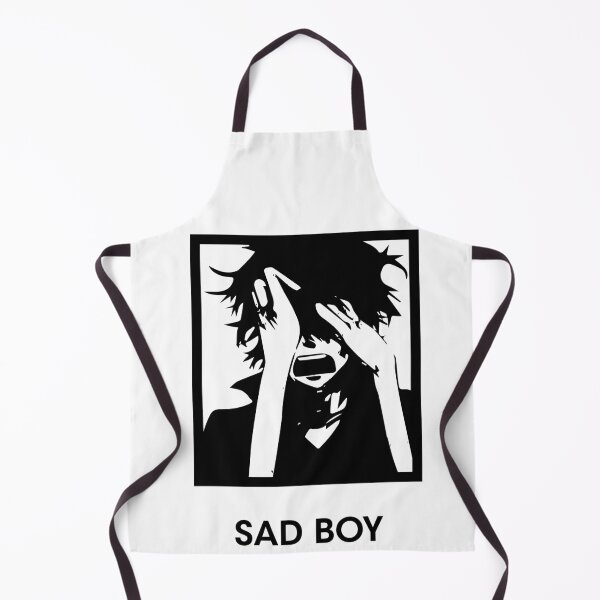 Item preview, Sad Boy or anime boy designed and sold by lonelyweebshop.