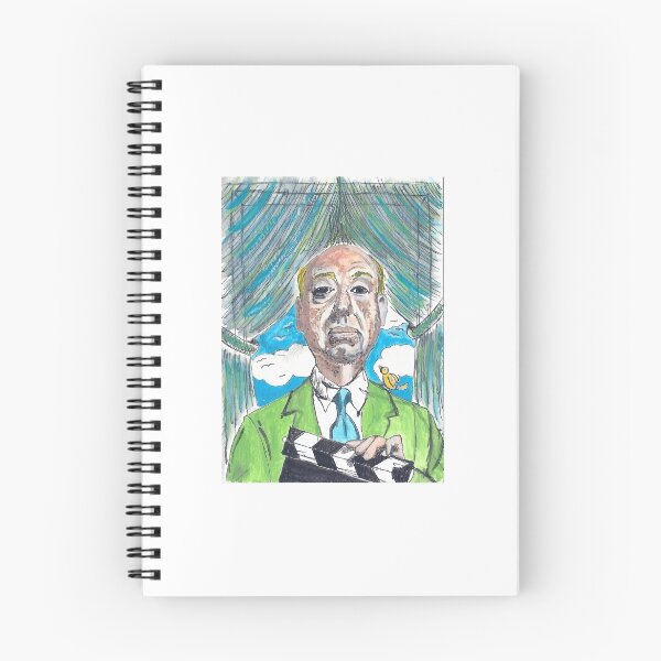 Item preview, Alfred Hitchcock designed and sold by CatMooreArt.
