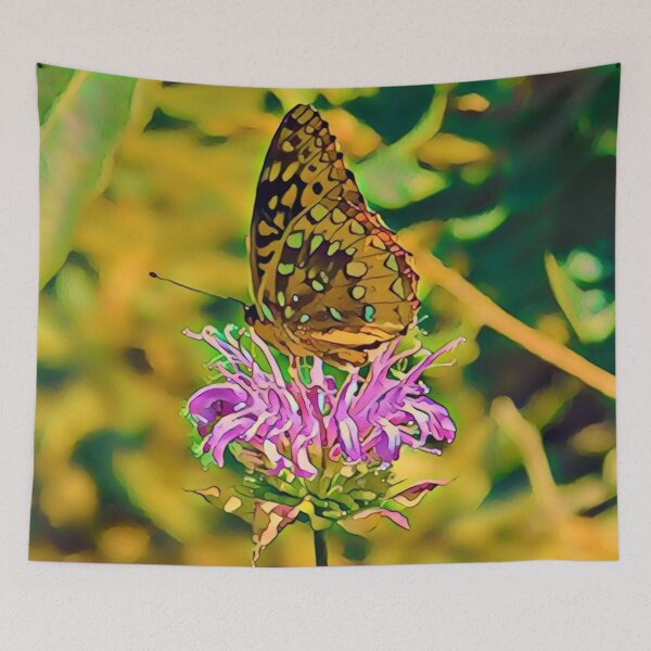 Artikelvorschau, Schmetterling und Distel entworfen und verkauft von Pegsterpower.