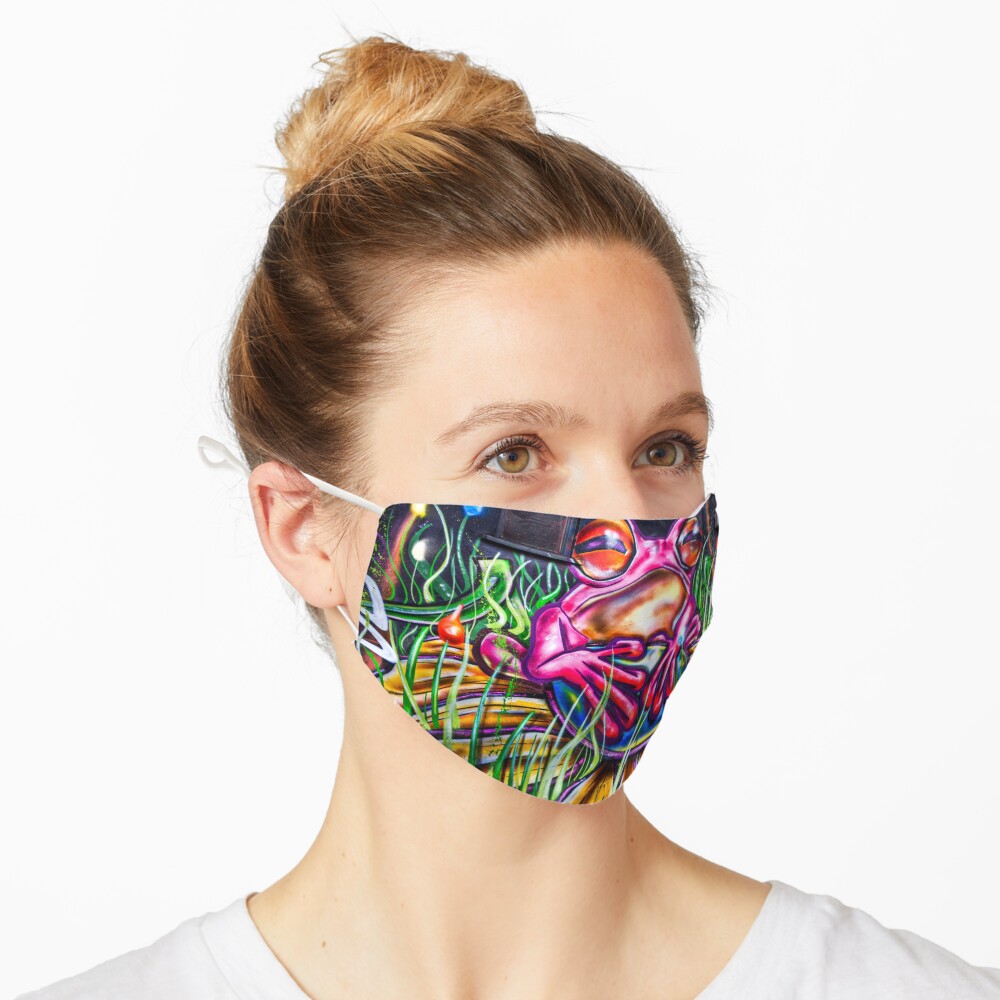Atomic frog Mask