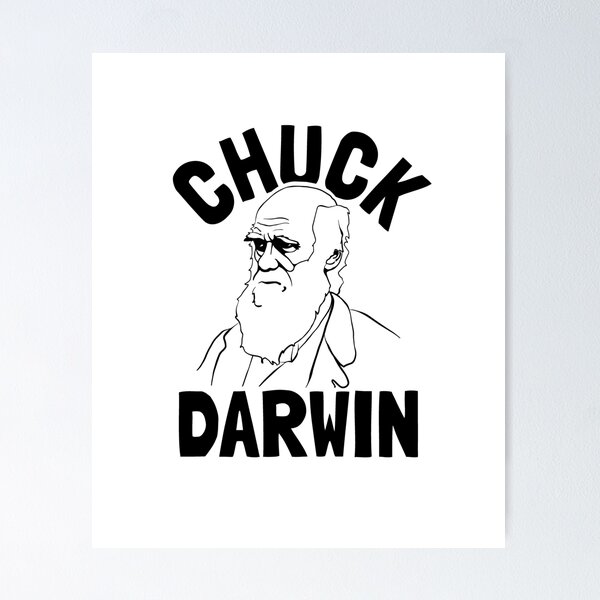 Item preview, Charles Darwin Evolutionary Biologist / Scientist Portrait  designed and sold by Huhnerdieb Apparel.