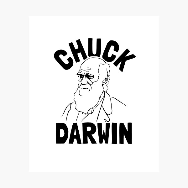 Item preview, Charles Darwin Evolutionary Biologist / Scientist Portrait  designed and sold by Huhnerdieb Apparel.