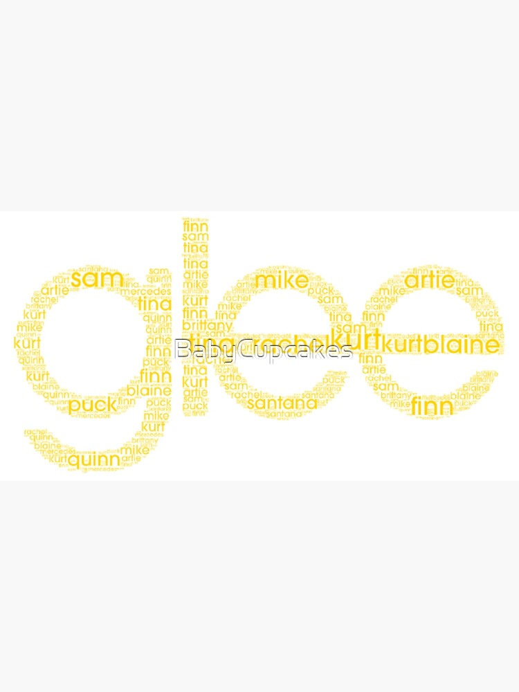 glee-character-word-art-poster-by-babycupcakes-redbubble