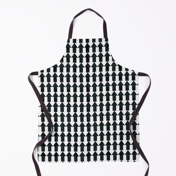 Item preview, geometric monochrome arrow pattern up down designed and sold by frauenbrauen.