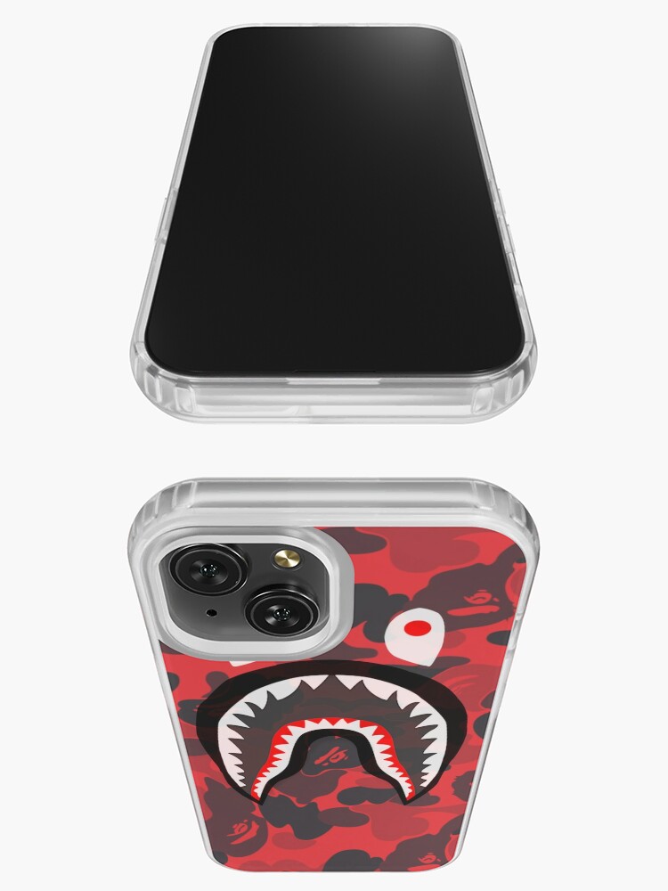 SUPREME BAPE CAMO SHARK iPhone 12 Pro Max Case Cover