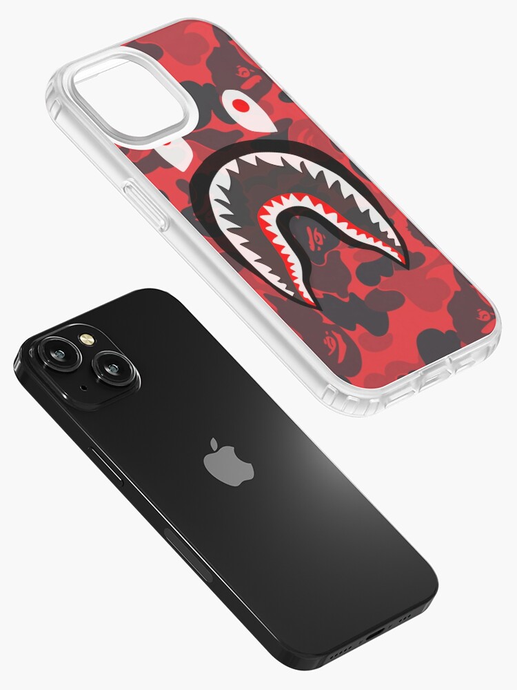 SHARK CAMO BATHING APE SUPREME iPhone 13 Pro Max Case Cover