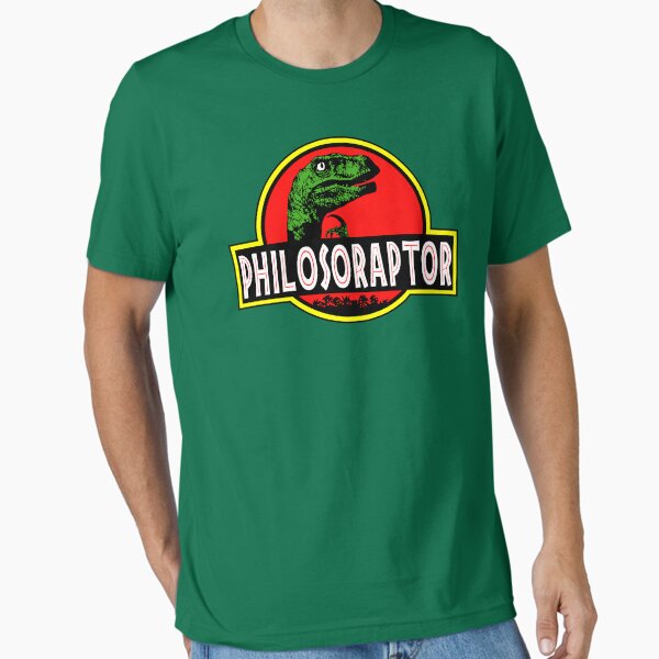 Item preview, Philosoraptor Meme Funny Velociraptor Dinosaur T Shirt designed and sold by bitsnbobs.