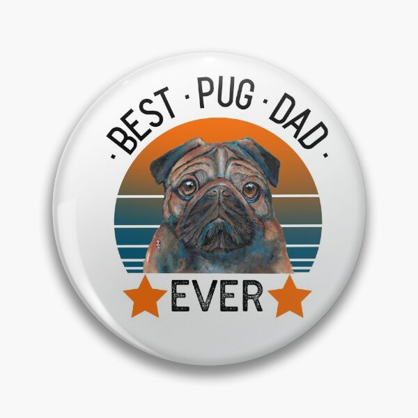 Item preview, Best pug dad ever designed and sold by Tiffany Roy.