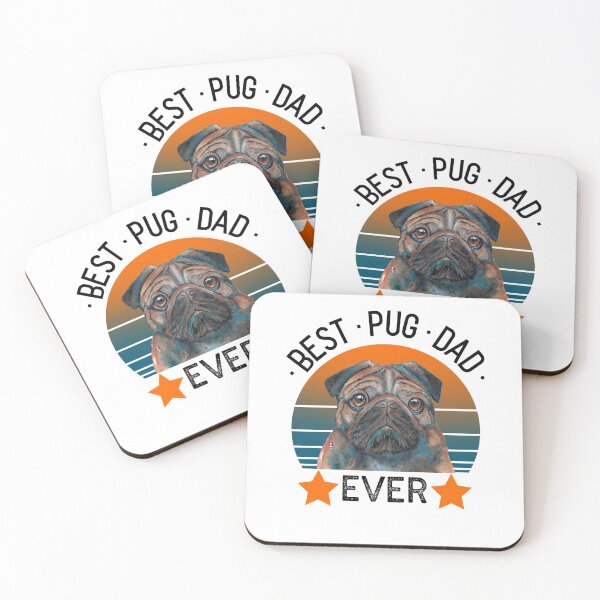 Item preview, Best pug dad ever designed and sold by Roy & Tiffany.
