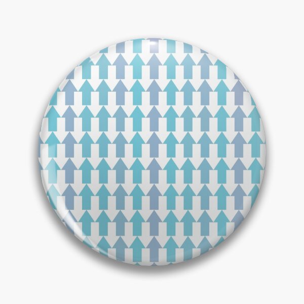 Item preview, geometric blue lilac white arrow pattern up down designed and sold by frauenbrauen.