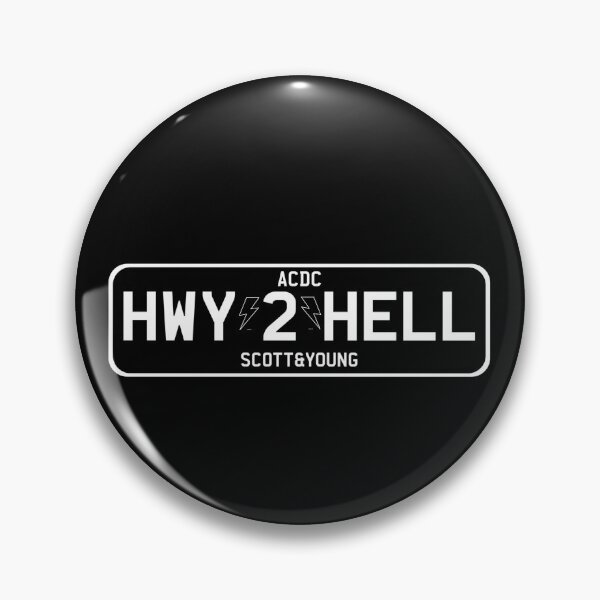 Item preview, Highway to hell number plate designed and sold by fil00.
