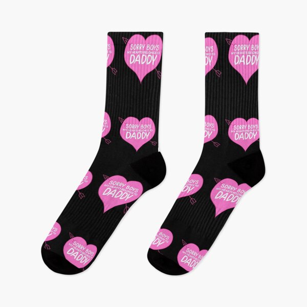 Item preview, Sorry Boys My Heart Belongs To Daddy - Valentine designed and sold by YueHeng Creates ⭐⭐⭐⭐⭐.