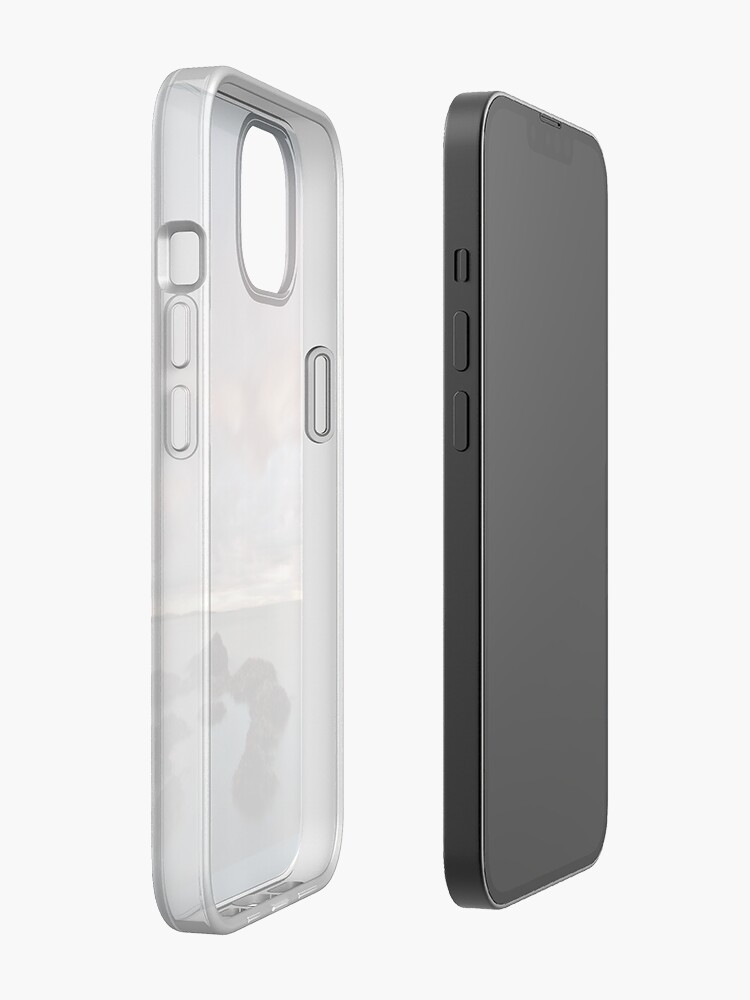 Alternate view of Cloudy sunset iPhone Case