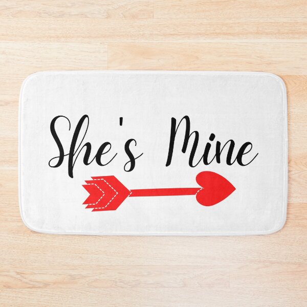 Item preview, SHE'S MINE | HEART ARROW designed and sold by LiveAndGlow.