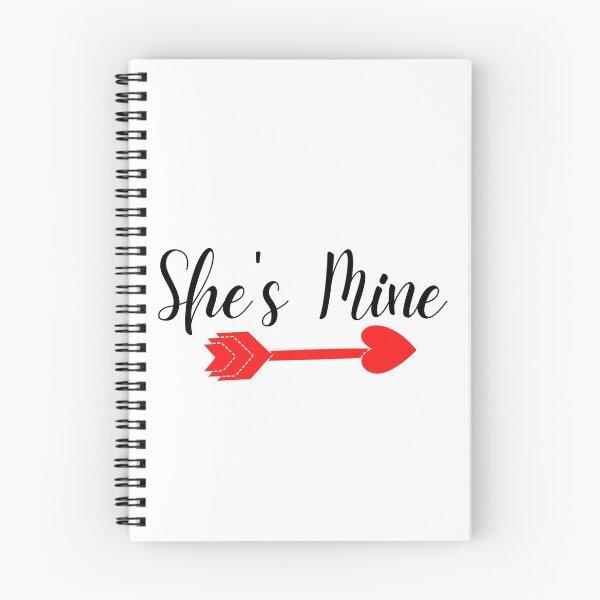 Item preview, SHE'S MINE | HEART ARROW designed and sold by LiveAndGlow.