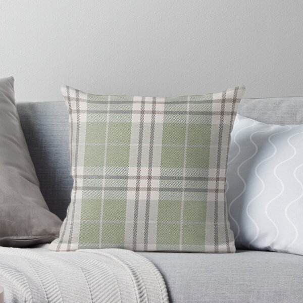 Item preview, Tela escocesa verde salvia designed and sold by Amanda Giladi.