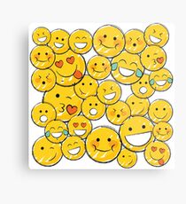 Smile Metal Print