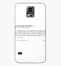 Lil B Tweet - be safe Case/Skin for Samsung Galaxy