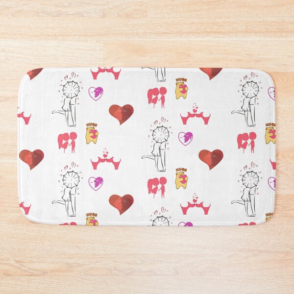 Item preview, Hugs Kisses Valentine Wishes, Red & Pink Romantic Girly Gift Packs designed and sold by lodarohit.