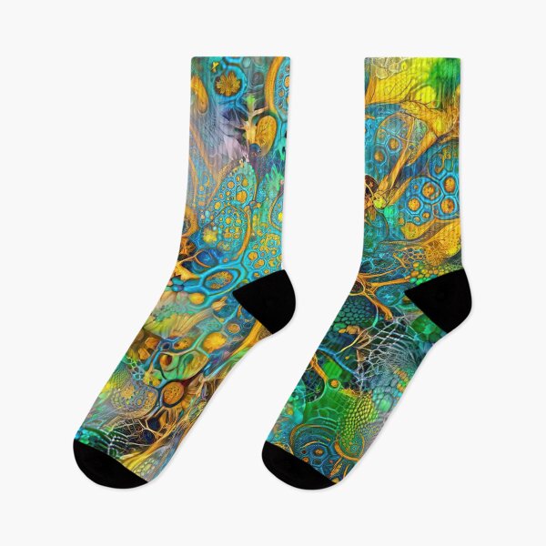Item preview, Deepdream floral fractalize space abstraction designed and sold by blackhalt.