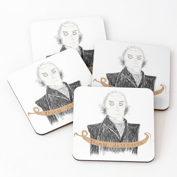 Item preview, Thomas Jefferson in Tim Burton's Style designed and sold by ACH-Designs.