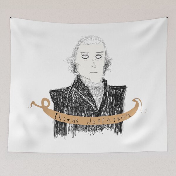 Item preview, Thomas Jefferson in Tim Burton's Style designed and sold by ACH-Designs.