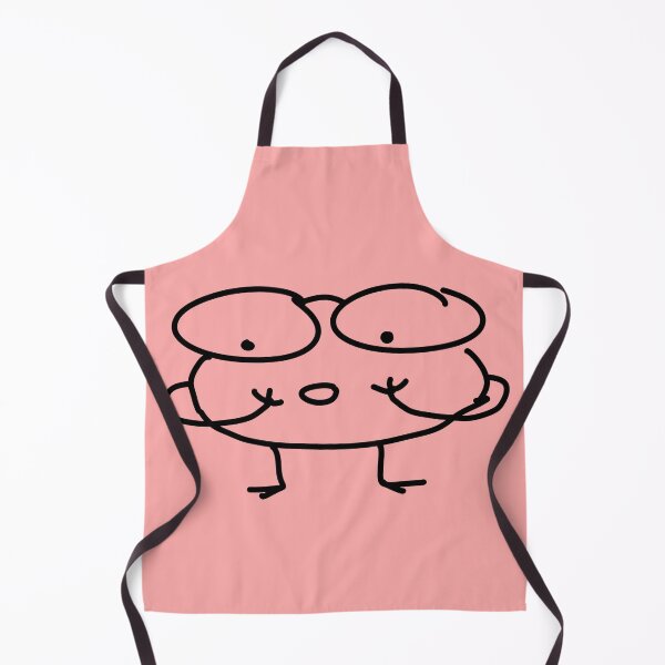 Item preview, Shocked Funny Round Character Doodle designed and sold by LovableLines.