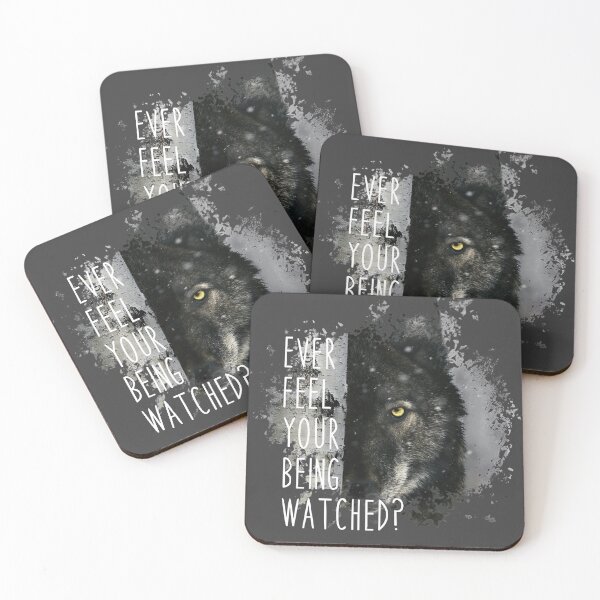 Item preview, Gray Wolf Watching designed and sold by Jessica Kirste.