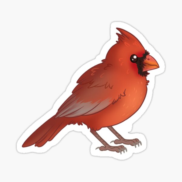 Cardinal Sticker