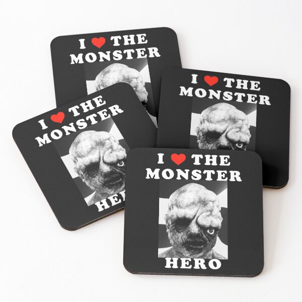 Item preview, I Love The Monster Hero (White Text) - TOXIE - TOXIC AVENGER / CRUSADER designed and sold by playatech.