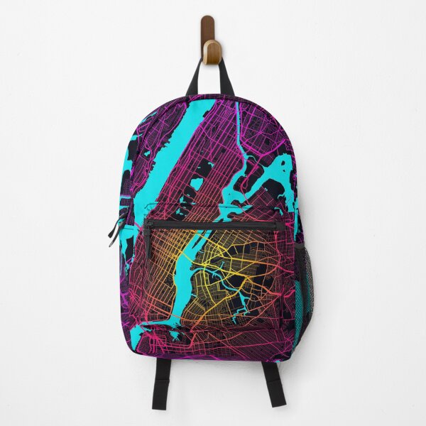 Item preview, New York City Map of the United States - Neon designed and sold by deMAP.