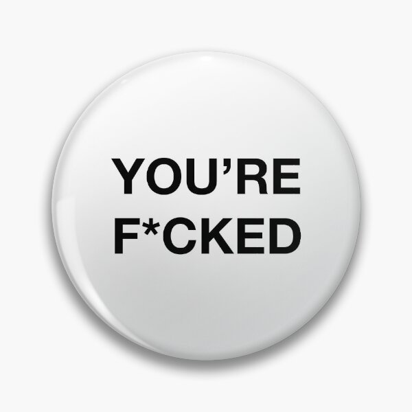 Item preview, You're fucked typography designed and sold by lettersbysid.